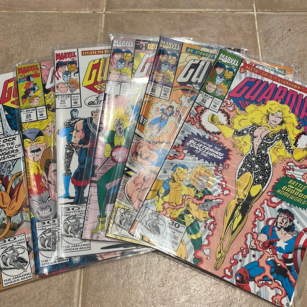 1990 Guardians of the Galaxy #29-33